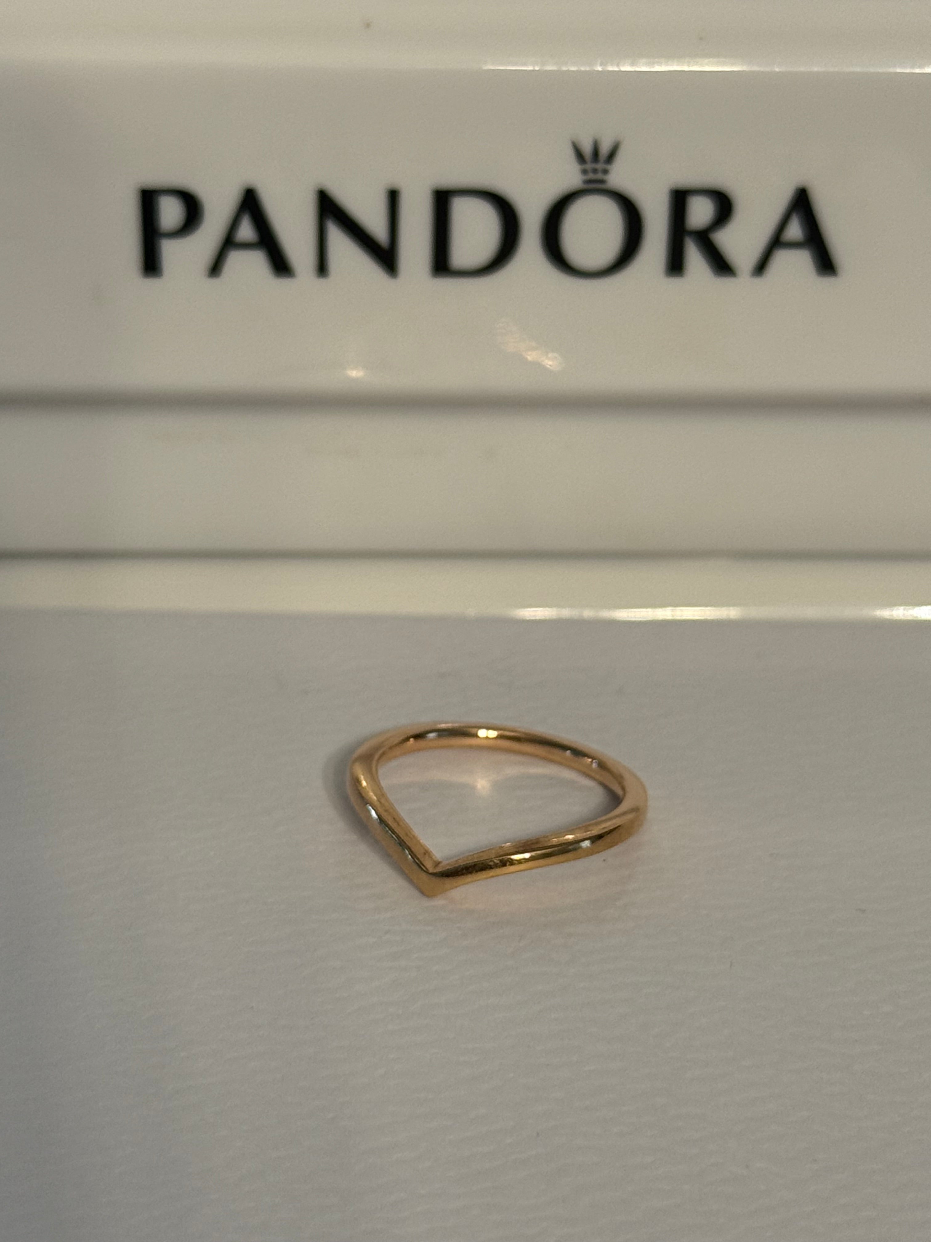 Pandora Rose Wishbone Ring