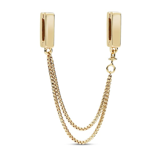 Pandora 14K Gold Coated Reflexions Safety Chain 50 mm