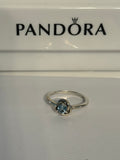 Pandora Light Blue Eternity Circle Ring