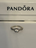Pandora Small Round Halo Ring