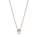 Pandora Rose Round CZ Necklace 45 cm