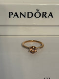 Pandora Rose Pink Crown Solitaire Ring