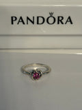 Pandora Pink Eternity Circle Ring