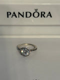 Pandora Round Halo Ring