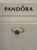 Pandora Light Green Eternity Circle Ring