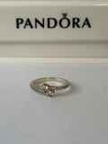 Pandora Two Sparkling Hearts Ring