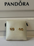 Pandora Sparkling Infinity Studs - Rose