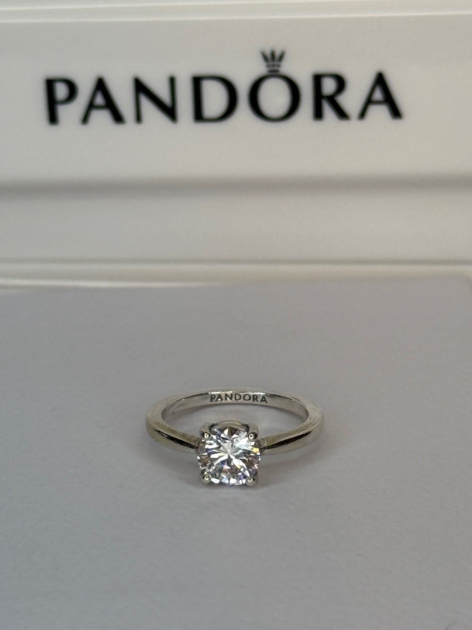 Pandora Sparkling Solitaire Ring