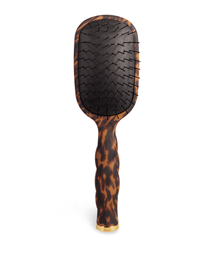 Teleties Detangler Hair Brush Tortoise for Fine Hair